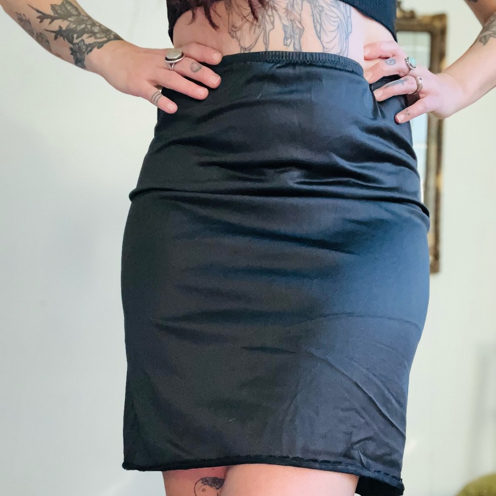 Vintage Black Slip